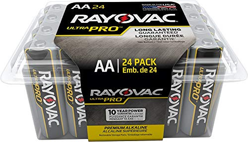 Rayovac Batteries ALAA-24F Ultra Pro AA Alkaline Batteries, AA (Pack of 24)
