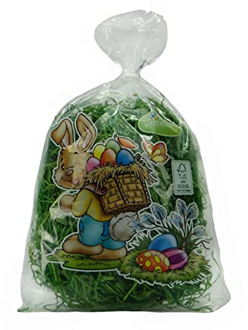 Bock op Kölle saftig grünes Ostergras, Ostern, Osterdeko, Osternester, Osterkörbe (1er)