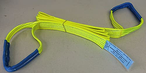 4x4 HI VIS Towing Recovery Strap 5Ton 3m Off Road Tree Strop WARN