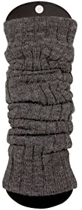 Ateena - Calentadores largos de lana para piernas, para mujeres y niñas, calentadores de tobillo, hasta la rodilla, lana con acrílico, circunferencia máxima de la pantorrilla 40 cm, longitud 60 cm,