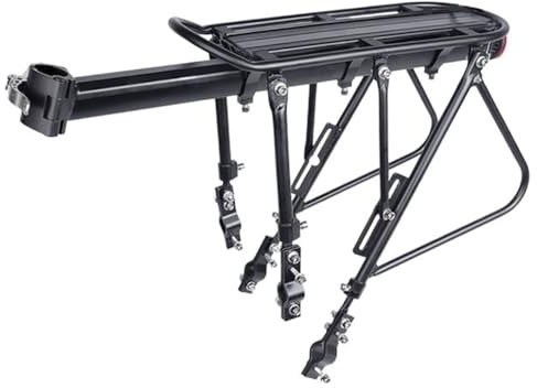 GepäCkträGer Mountainbike Robuster Fahrradgepäckträger for Gepäckträger hinten 24–29–39; Fahrradkofferraum 100 kg belastbar GepäCkträGer (Größe : Half Quick Mount)