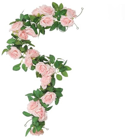 PMELCXD Blumengirlande Deko - Atemberaubende Künstliche Blumenkette für Fahrradkorb & Outdoor – Lebendige Farben, Perfekt für Coquette Room Decor und Mehr