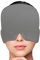 Kiuiom Gorro De Gel Frio Migraña, Alivio De Dolor De Cabeza Y Tensión, Gel Kühlmütze, Gris