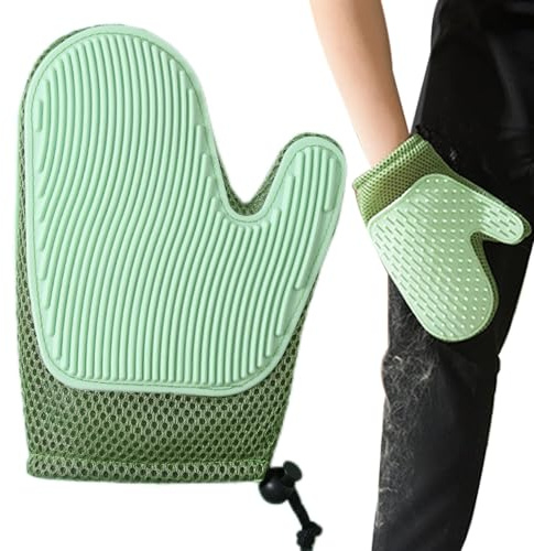 Generisch 1 par de Guantes quitapelos para Mascotas, Guante para el Cuidado del Pelaje, Guante para el Cuidado del, Guante para el Cuidado del Pelaje para Corto y Largo