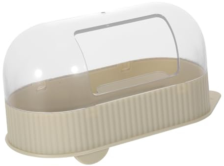 ORFOFE Hamster Sand Bath Tub for Small Pets Small PET Sand Bath Container ABS Plastic 7.66 X 3.73 X 3.73 in Open Design for Easy Bathing and Fun Nesting at Home