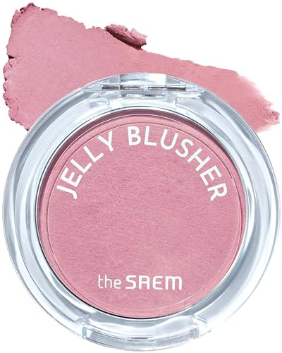 THESAEM Jelly Blusher PP02 Baby Lavender – samtiges Finish, weiches Gelatine-Puder, leicht zu mischende Formel, leicht, weich und natürlich, kann geschichtet werden