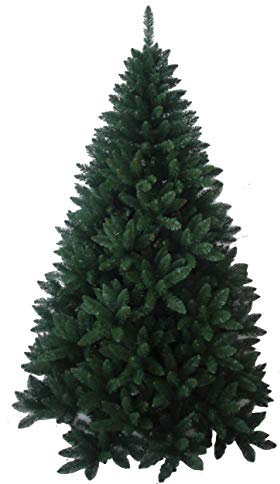 Albero di Natale Frosty Green Verde Super Folto Rami ad ombrello Realistico (240 cm)