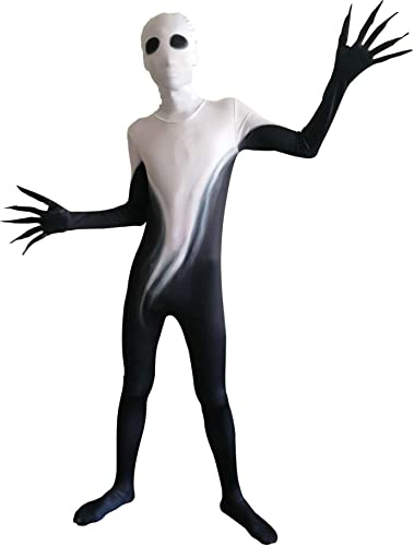 Spooktacular Creations Scary Shadow Costume, Deluxe Kids Halloween Costume Set for Halloween Dress up Party (X-Large(12-14 yrs))