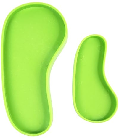 VOANZO Juego de 2 Platos Poco Profundos para Reptiles, Cuenco para Comida y Agua para Tortugas, Serpientes de maíz y Otras Mascotas rastreras, solución Ideal para Alimentar y Beber