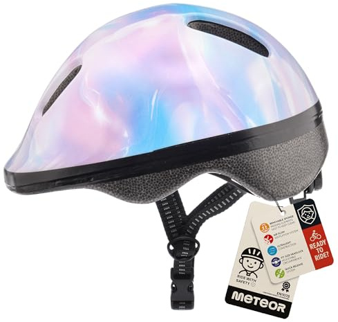 Casque Vélo Enfant VTT et VTC Unisexe Casque de Cyclisme de Réglable de Sport pour BMX Skate Scooter Patines Conçu pour la Sécurité des Utilisateur