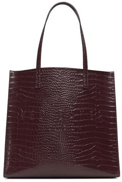 Ted Baker Women's ICON Tote, Burgundy, Small