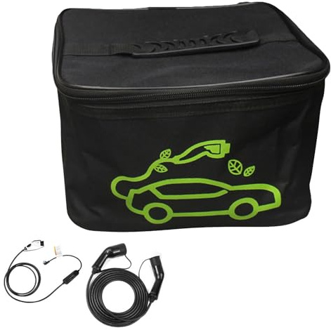 Bolsa De Almacenamiento De Cables De Carga De Automóviles | Caja De Organizador De Cable De EV Impermeable | Bolsa De Cable De Puente De Servicio Pesado Para Herramientas, Cables Y Mangueras | Accesor