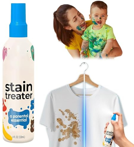 OIXYAZ 1 Piezas Stain Treater Spray,Elimina Eficazmente Manchas de Comida,Stain Remover,Quitamanchas portatil,Grasa y Café de Ropa, Ropa Interior y Telas,120 ml