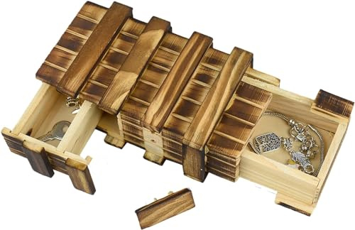 OFKPO Rompicapo in Legno Magico - Scatola Segreta