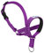 Pawaboo Hundehalfter Haustier Sicher Kontrolle - Nylon Reflektierende Einstellbare Hundehalter Hundeband Training Halter für Hunde, Wepeln, S Größe, Lila