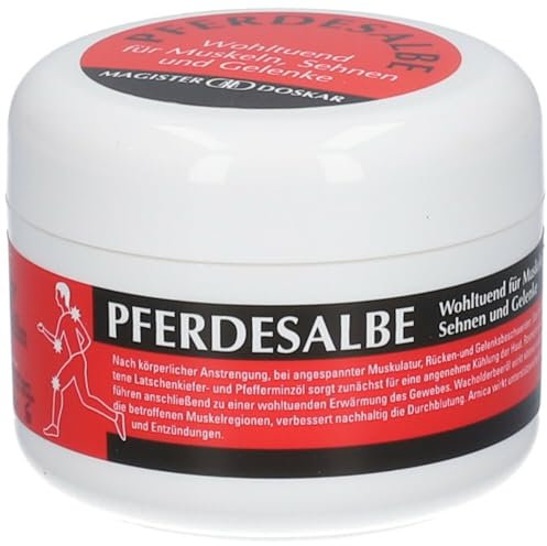 DOSKAR Premium Pferdesalbe 500 ml – Apothekerqualität – Kühlendes Gel für Muskeln & Gelenke – Ideal für Sport & Regeneration