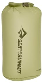 Sea to Summit Ultra-Sil Dry Bag, Ultralight Waterproof Dry Storage, 20 Liter, Tarragon Green