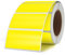 YIKIADA Etiquetas amarillas de 25 x 50 mm, autoadhesivas, de vinilo, de colores, impermeables, para mudanzas, oficinas, almacenes, casas, 500 unidades