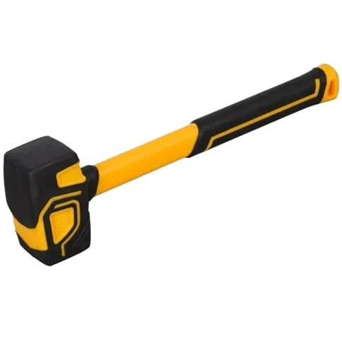 Mazos de goma, martillo de goma suave, herramientas manuales profesionales for construcción, baldosas de cerámica, mármol, martillo de goma multifuncional (750)(1000)