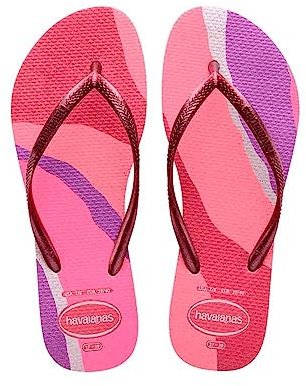 Havaianas Kids Slim Palette Glow Velvet Rose Flip Flops