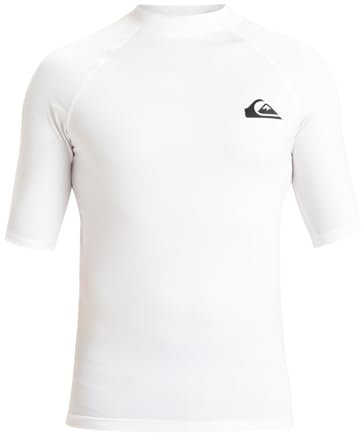 Quiksilver - Upf50 Ss S/SL Surf Tee für Männer - Bright White - L