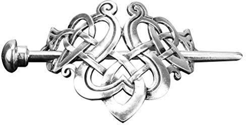 Lurrose Keltischer Knoten Haarspangen Vintage Zöpfe Haarschmuck Haarspange Clip mit Stock