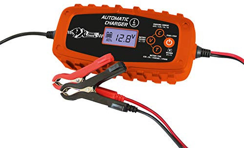 Impex Chargeur Batterie Voiture auto intelligent L. 6/12V. 3 à 75Ah, Noir, L - 4 A - 3 à 75 Ah