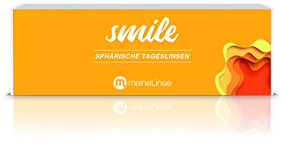 meineLinse Smile sphärische Tageslinsen 30 Stück (ehemals Oculsoft) (-1.50, 8.7, 14.0, 30)
