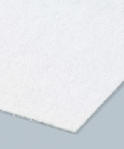 Ehrenkind® Vlies Teppichunterlage | Anti-Rutsch Unterlage | geeignet für Krabbelmatten Made in Germany 160x220cm Weiß
