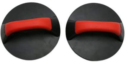 perfk Lot de 2 Supports de Pompes rotatifs pour éviter Les tensions au Niveau des Coudes et des Poignets, poignées ergonomiques, Portables, antidérapantes,
