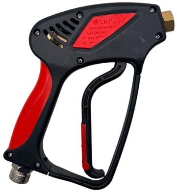 Pistola ad alta pressione 350 Bar M22 AG su 1/4 pollici IG acqua calda fino a 150 °C professionale per idropulitrice industriale officina pulizia veicoli