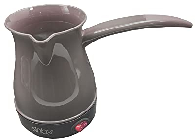 EUROXANTY Cafetera Turca Moderna | Cafetera Rápida y Eficaz | Cafetera Compacta | Eléctrica | MARRON