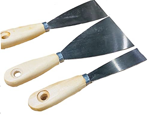 Buystarget 3pk Scraper Set Decorators Wallpaper Paint Putty Filling Filler Knife Spread