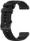 OcioDual Bracelet Montre Connectée, Bracelet Montre 20mm en Silicone, à Dégagement Rapide, Bracelets de Montres pour Femme, Bracelets de Montres pour Homme, Modèles Universels, Noir