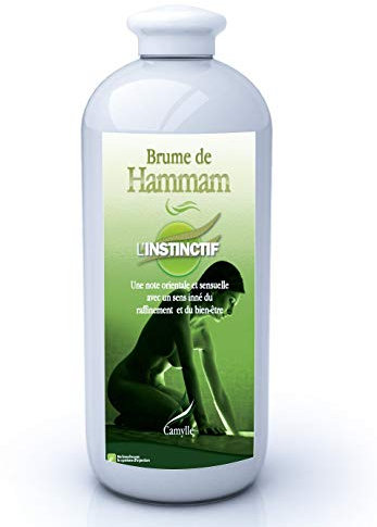 Camylle - Fragranza per bagno di vapore L'Instinctif - A base di oli essenziali per stanze di vapore, bagni di vapore o docce di vapore - Con una fragranza languida e orientale - 1000ml