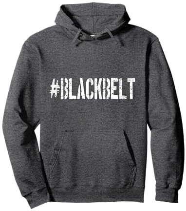 Martial Arts Karate Black Belt Hoodie Pullover Hoodie