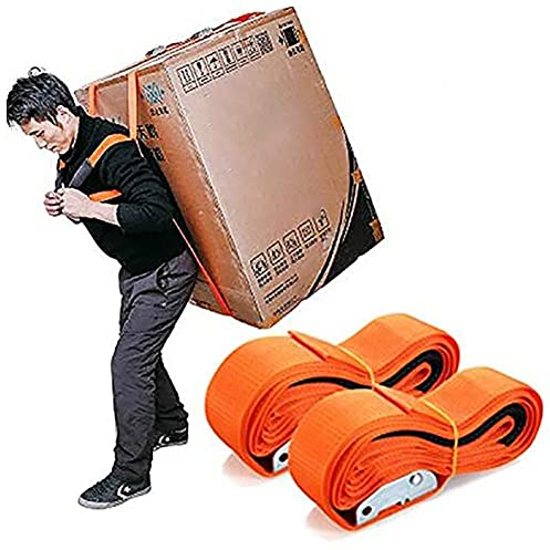 CRZJ Tragegurte Umzug, Hebe und Tragesystem, Hebe- und Transportgurte, Schulterwagen, Einzelperson, die den Transportgurt für schwere Artefakte handhabt