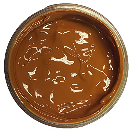 Famaco 50ml Tan Alezan Chestnut Leather Deluxe Cream Polish for Boot and Shoe with Application Sponge - Long Lasting Shine Protector Kit for Boots and Shoes