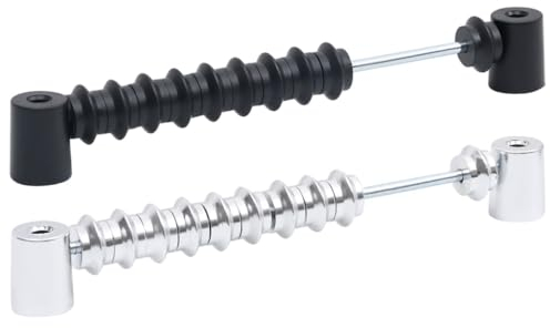 vidaXL 2X Fußballtisch Anzeigetafel Torzähler Kicker Toranzeige Zählleiste Zählwerk Kickerzähler Zähler für Kickertisch Schwarz Silbern