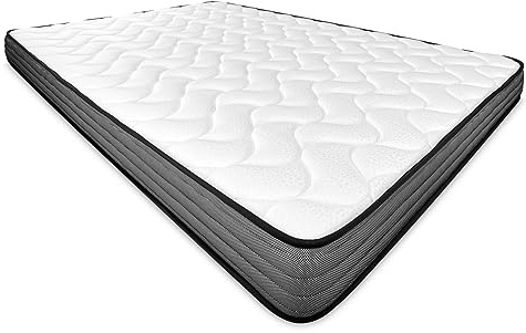 Homey - Colchón Andrea Reversible 90 x 190 cm, Ideal para Camas Nido o Literas, Antiácaros, Antibacterias e Hipoalergénico