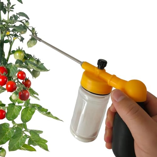 Miyanvuo Polvorizador Espolvoreador - Pulverizador De Polvo Multiusos Telescópico,Dispensador Rápido De Herramientas Para Exterior Interior Invernadero Flores Pimientos Tomates Campo | Herramienta