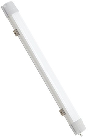 60cm LED Feuchtraumleuchte Wannenleuchte Kellerleuchte Deckenleuchte Lampe 18w|1500Lm|4200K Neutralweiss|IP65 Wasserdicht