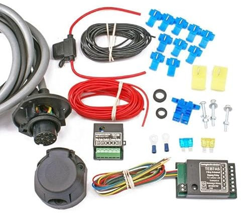 Full Universal 13-pin Towbar Wiring Kit (incl. Bypass Relay) - Multiplex Towing Electrics