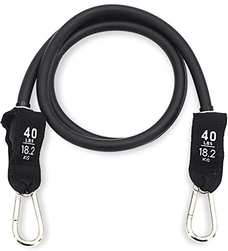 BRANK SPORTS Gomas Elasticas con Asas - 18,2kg Resistencia - Gomas y Cintas Elásticas Musculación - Esculpe y Fortalece Todo el Cuerpo - Gomas Elasticas - Gimnasio en Casa y Ejercicio en Casa