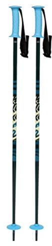 K2 Bastón de Trampaheo Negro Aluminio Goma