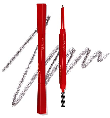 Espoir The Brow Balance Pencil #2 Cool Gray | Eye Brow Pencil that's Natural and Easy to Draw without Clumping | A Detailed and Rich Eyebrow Texture | Korean Makeup