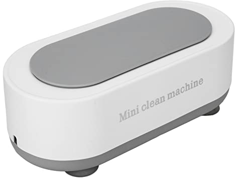 Machine de Nettoyage de Bijoux à Ultrasons - Automatique Nettoyeur à Ultrasons Machine de Nettoyage de Bijoux avec Boîte à Lentilles de pour Rasoirs Anneaux Colliers