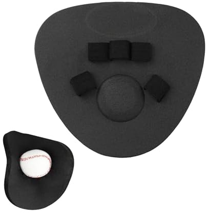 Ruwshuuk Baseballhandske för ungdom, basebollhandske för spelarträning, fångsthandske för softball – för nybörjare, män, kvinnor, tonåringar, tävling, turnering, fält, utomhus, fitness