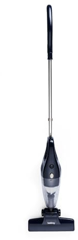 Beldray 2-in-1 Stick Vacuum Cleaner - Handheld Stick Vac, 1 Litre Dust Container, Crevice & Brush Tools, Washable HEPA Filter, Lightweight, Multifunctional, 5m Power Cord, 600W, Navy
