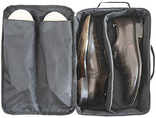 DEGELER® Schuhtasche für Schuhe & Slipper | Wasserabweisender Schuhbeutel fürs Gepäck | Schmutz & Geruchsabweisender Reise Schuhsack | Shoe Bag zur Trennung von Schuhen & Kleidung als Reisezubehör